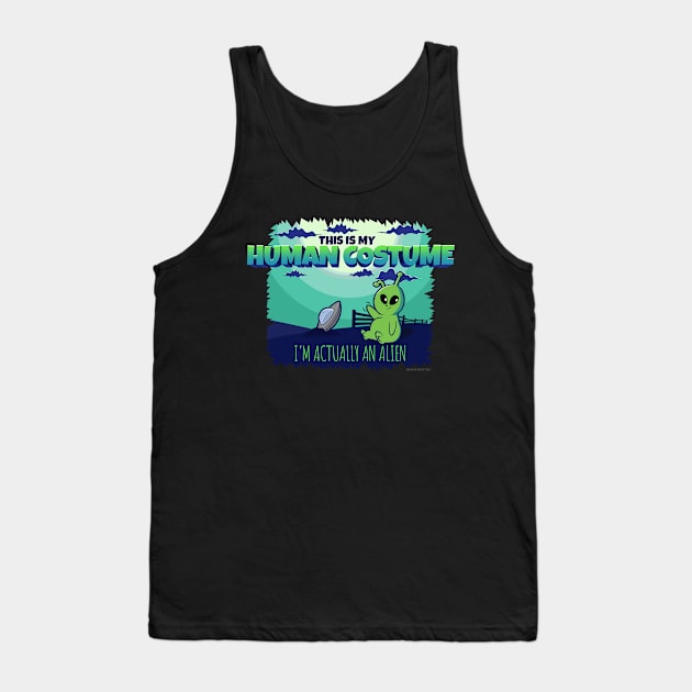 This is my Human Costume Tank Top by NerdShizzle